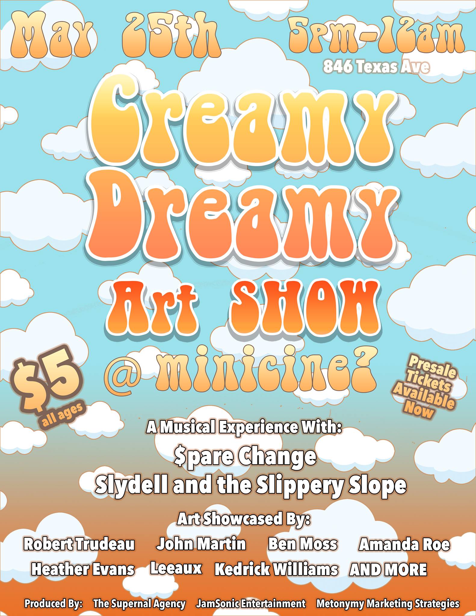 Flyer for Creamy Dreamy