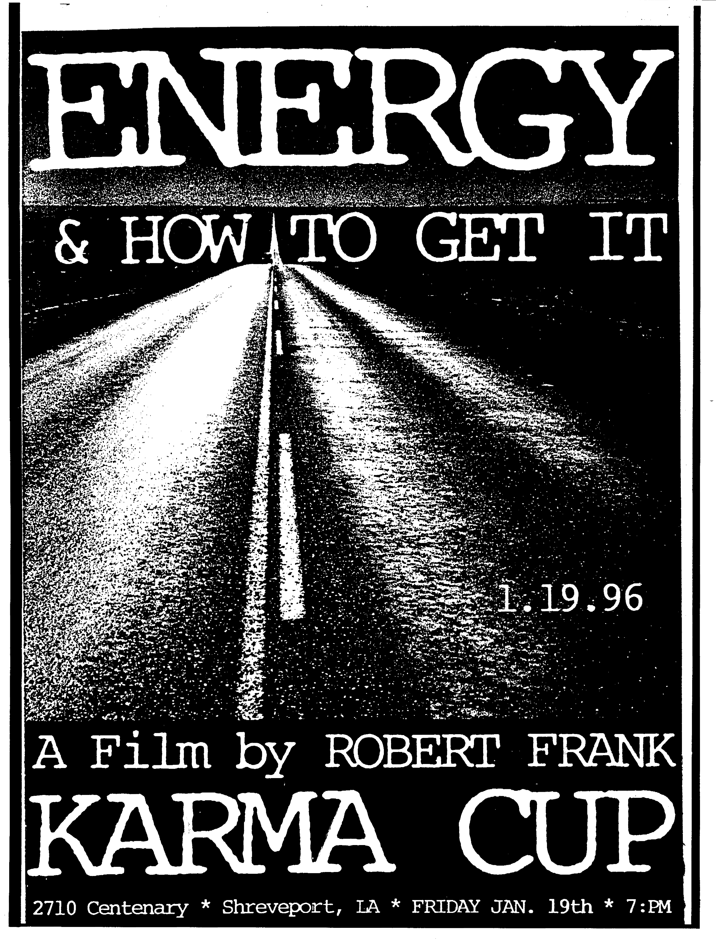 Energy & How to Get It by Robert Frank