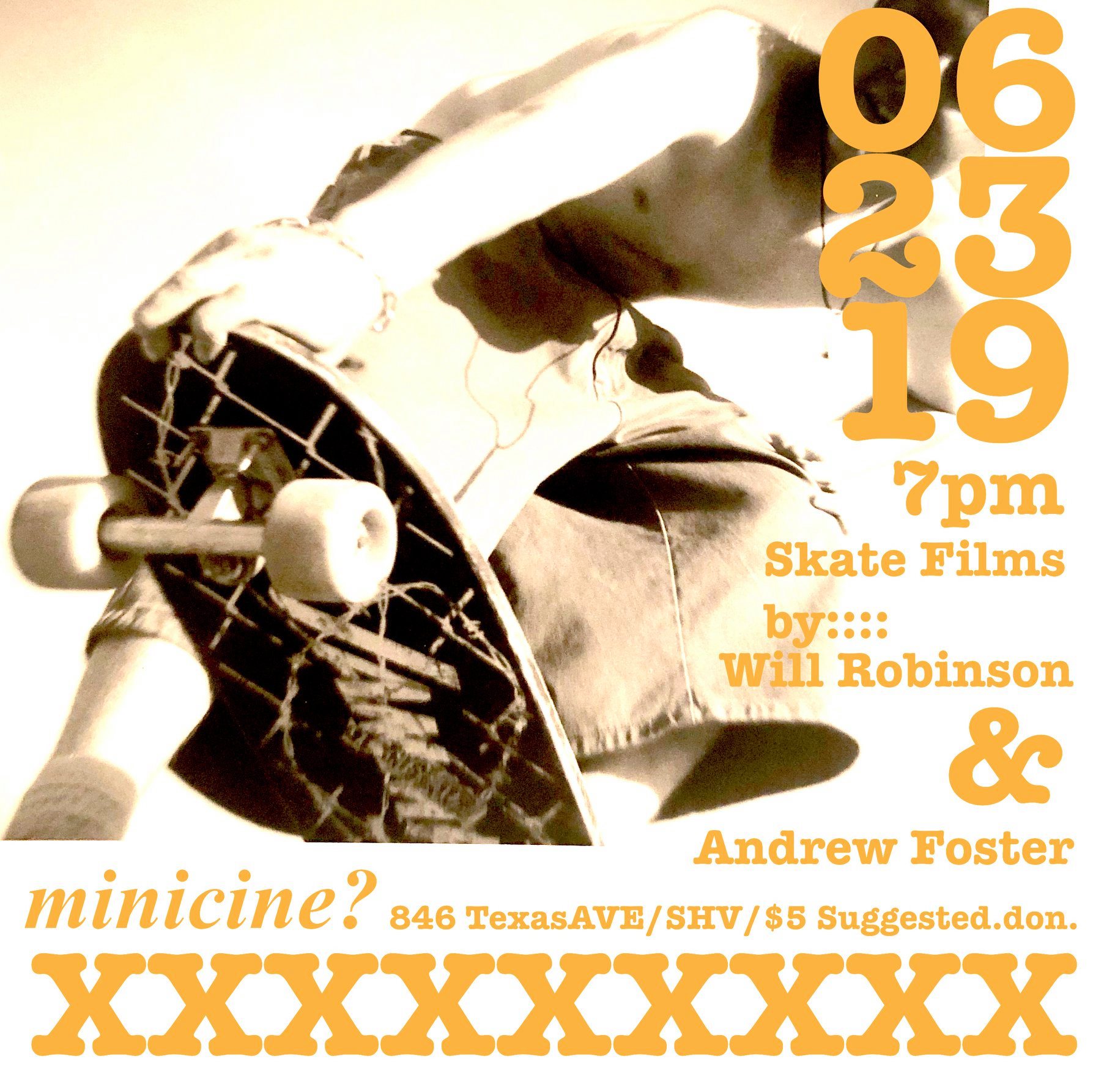 Will Robinson - Skate Films flyer