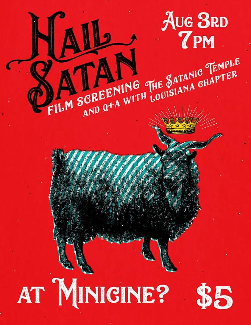 Hail Satan flyer?