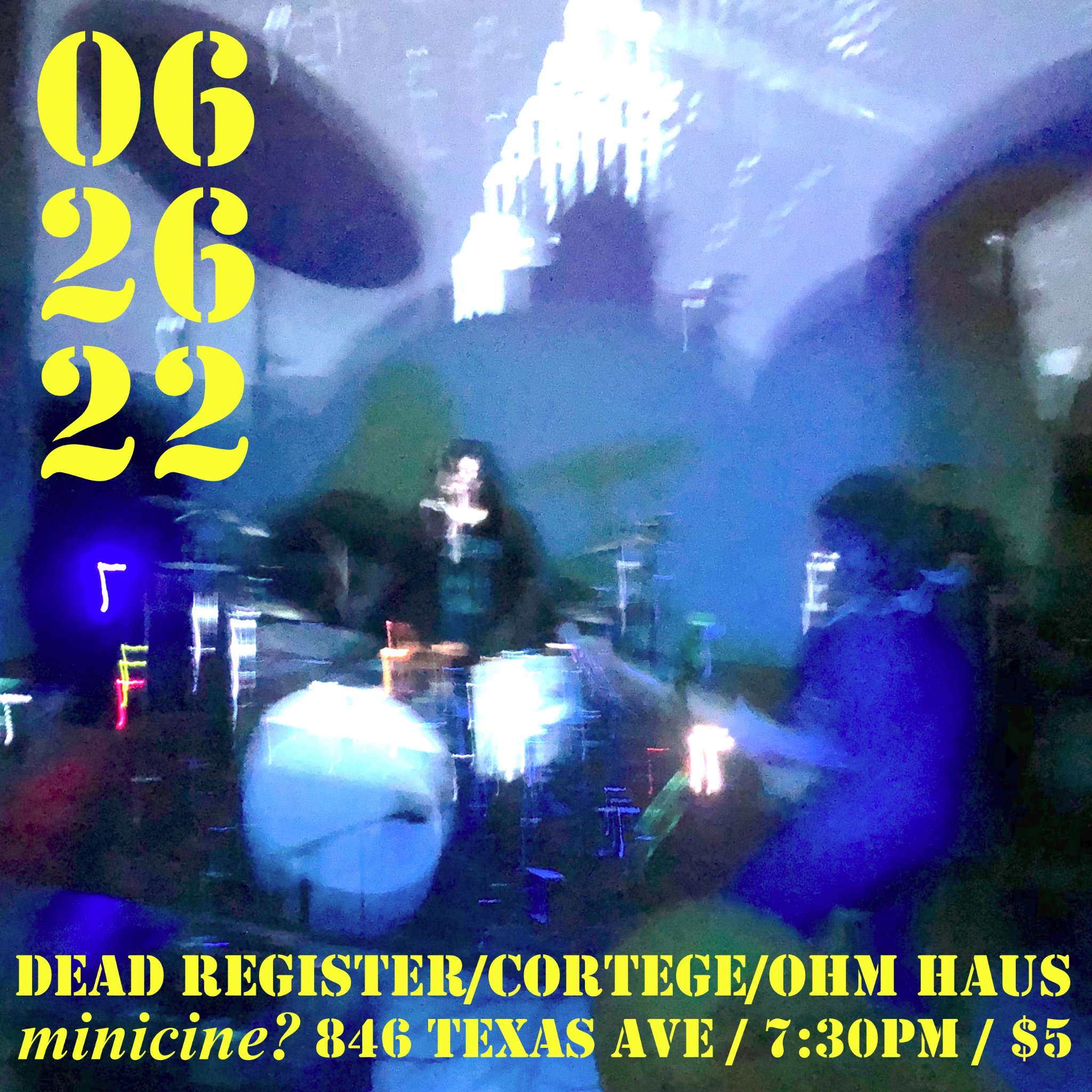 Dead Register + Cortege Summer Tour Hits Shreveport with & Ohm Haus!